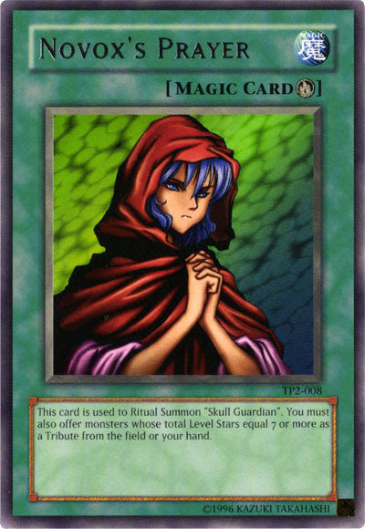 Novox's Prayer [TP2-008] Rare 