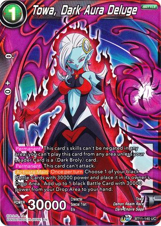 Towa, Dark Aura Deluge (BT11-140) [Vermilion Bloodline] 