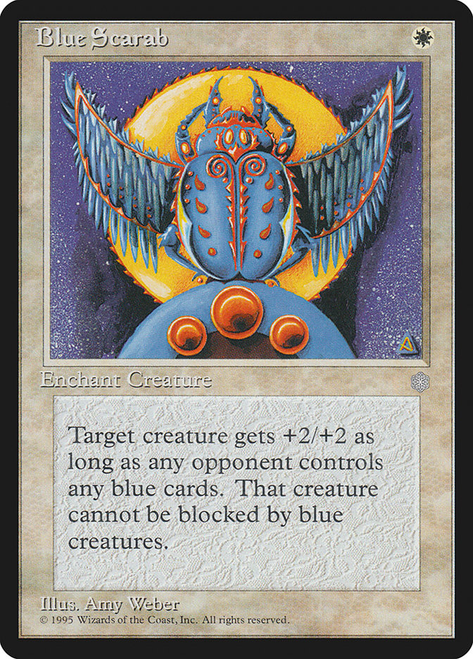 Blue Scarab [Ice Age] 