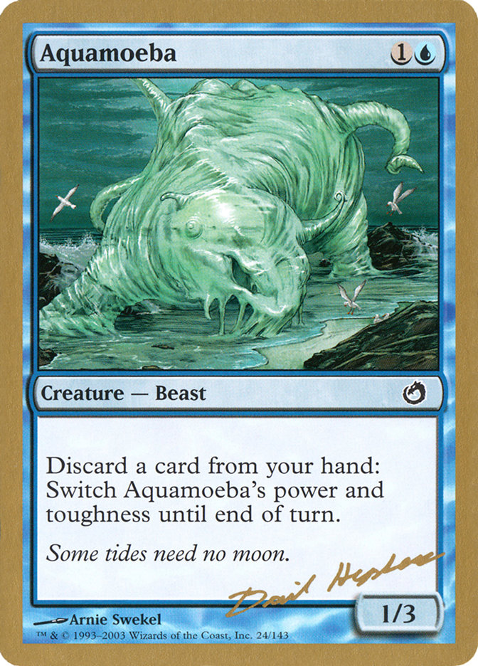 Aquamoeba (Dave Humpherys) [World Championship Decks 2003] 
