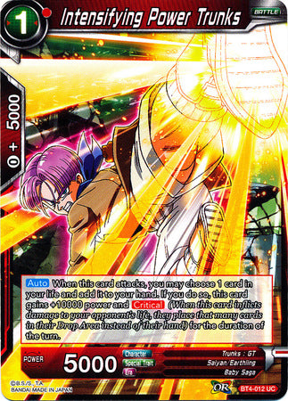 Intensifying Power Trunks (BT4-012) [Colossal Warfare] 