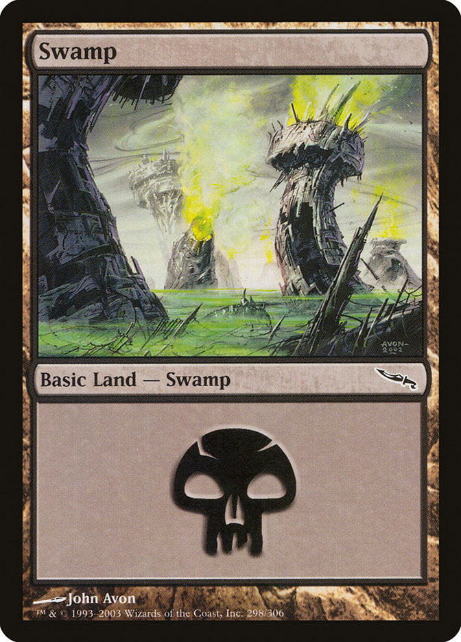 Swamp (298) [Mirrodin] 