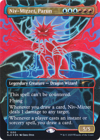 Niv-Mizzet, Parun (Rainbow Foil) [Secret Lair Drop Series] 