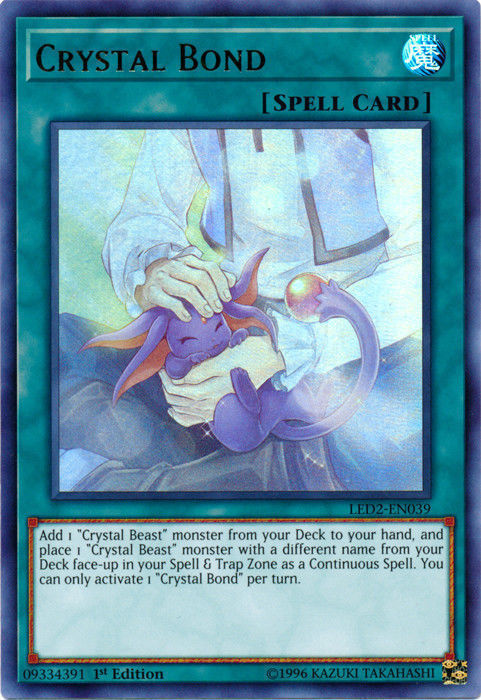 Crystal Bond [LED2-EN039] Ultra Rare 