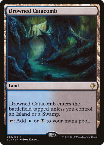 Drowned Catacomb [Archenemy: Nicol Bolas] 