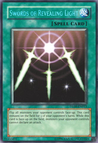 Swords of Revealing Light (Blue) [DL09-EN013] Rare 