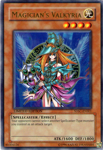 Magician's Valkyria [SDSC-ENSE1] Ultra Rare 