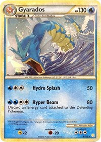 Gyarados (4/123) (Cracked Ice Holo) [HeartGold &amp; SoulSilver: Base Set] 