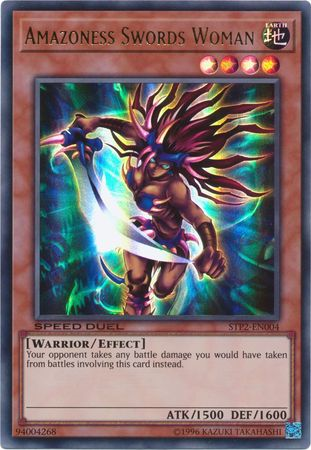 Amazoness Swords Woman [STP2-EN004] Ultra Rare 
