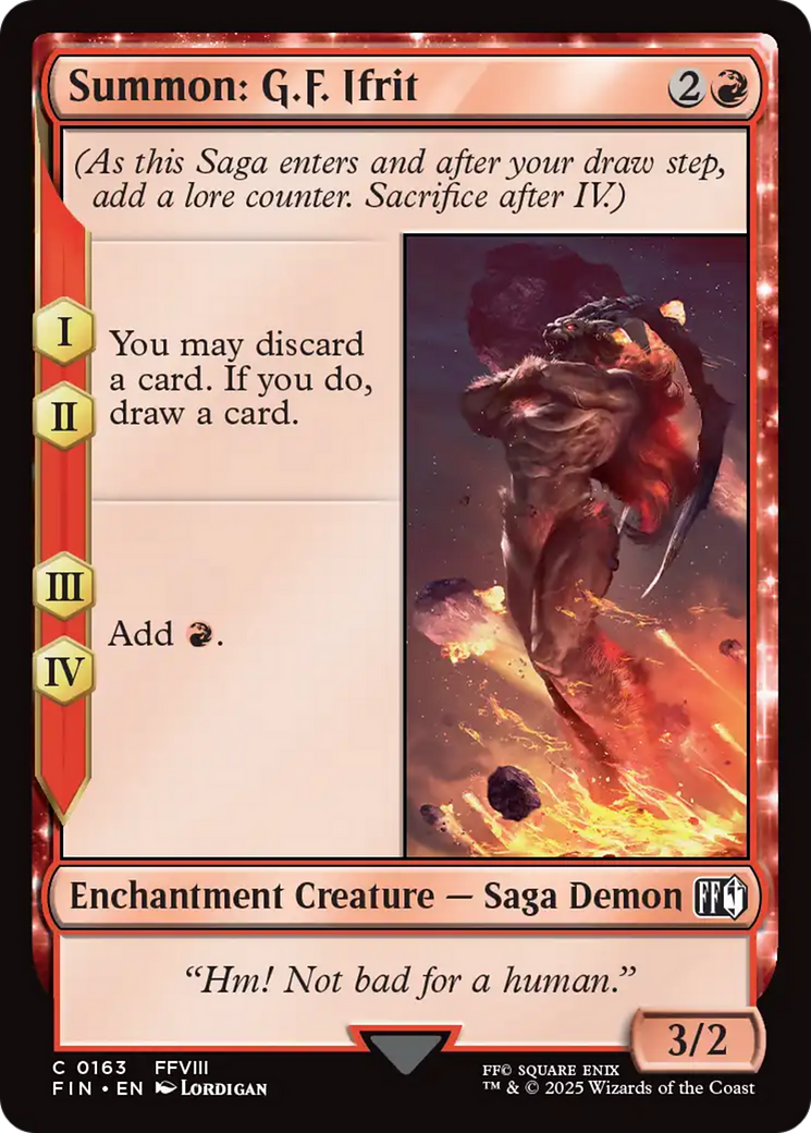 Summon: GF Ifrit [FINAL FANTASY] 