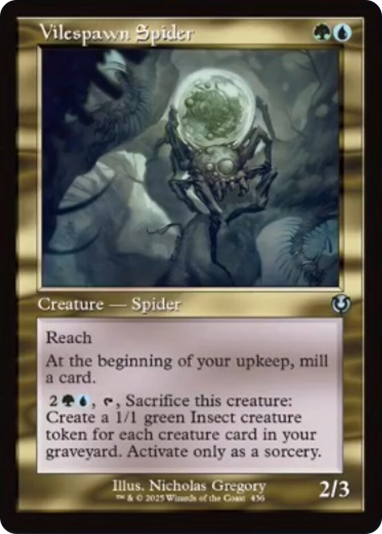 Vilespawn Spider (Retro Frame) [Innistrad Remastered] 