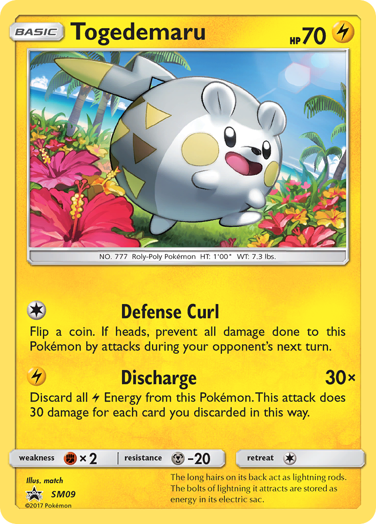 Togedemaru (SM09) [Sun &amp; Moon: Black Star Promos] 