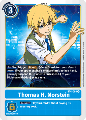 Thomas H. Norstein [BT4-093] [Great Legend] 