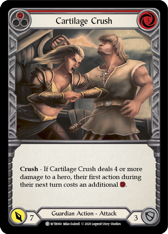 Cartilage Crush (Red) [U-WTR060] (Welcome to Rathe Unlimited) Unlimited Rainbow Foil 