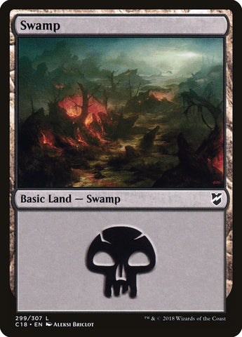 Swamp (299) [Commander 2018] 