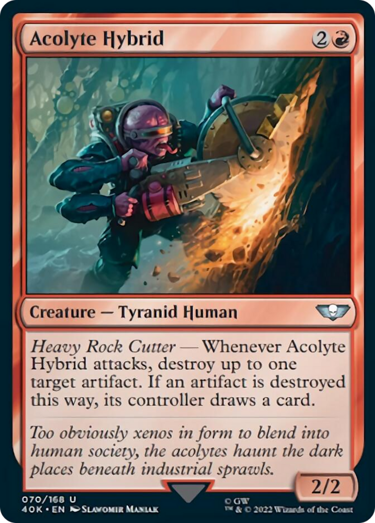 Hybrid Acolyte (Surge Foil) [Warhammer 40,000] 