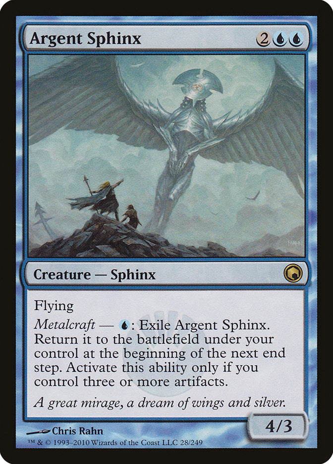 Silver Sphinx [Scars of Mirrodin] 