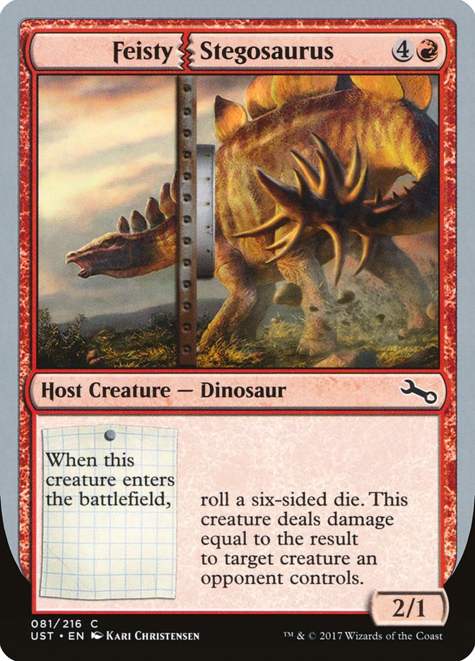 Feisty Stegosaurus [Unstable] 