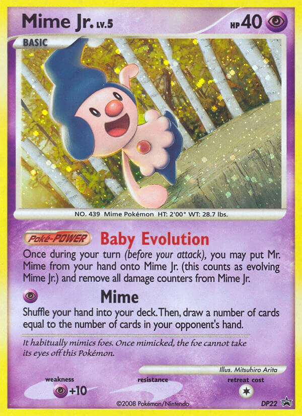 Mime Jr. (DP22) [Diamond &amp; Pearl: Black Star Promos] 