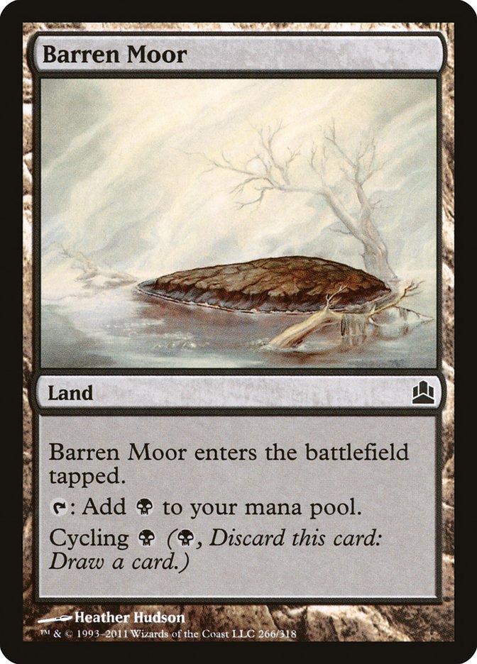 Barren Moor [Commander 2011] 