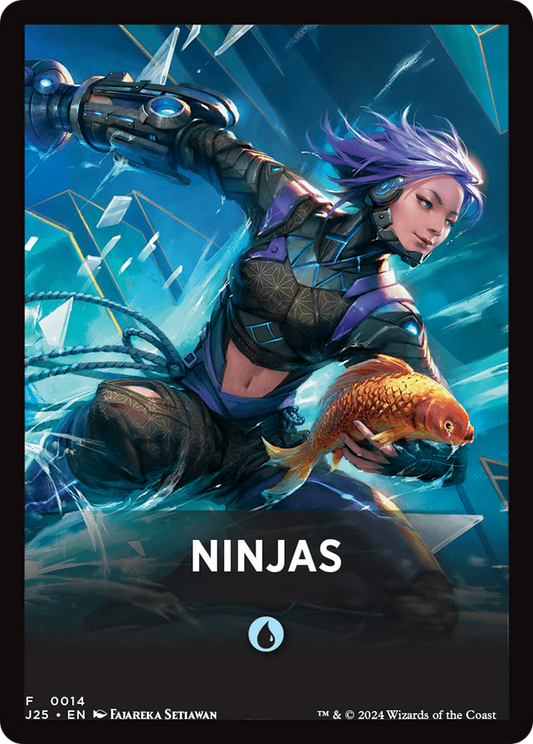 Ninjas Theme Card [Foundations Jumpstart Front Cards]