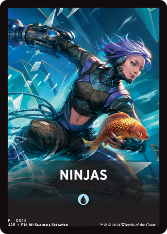 Ninjas Theme Card [Foundations Jumpstart Front Cards] 