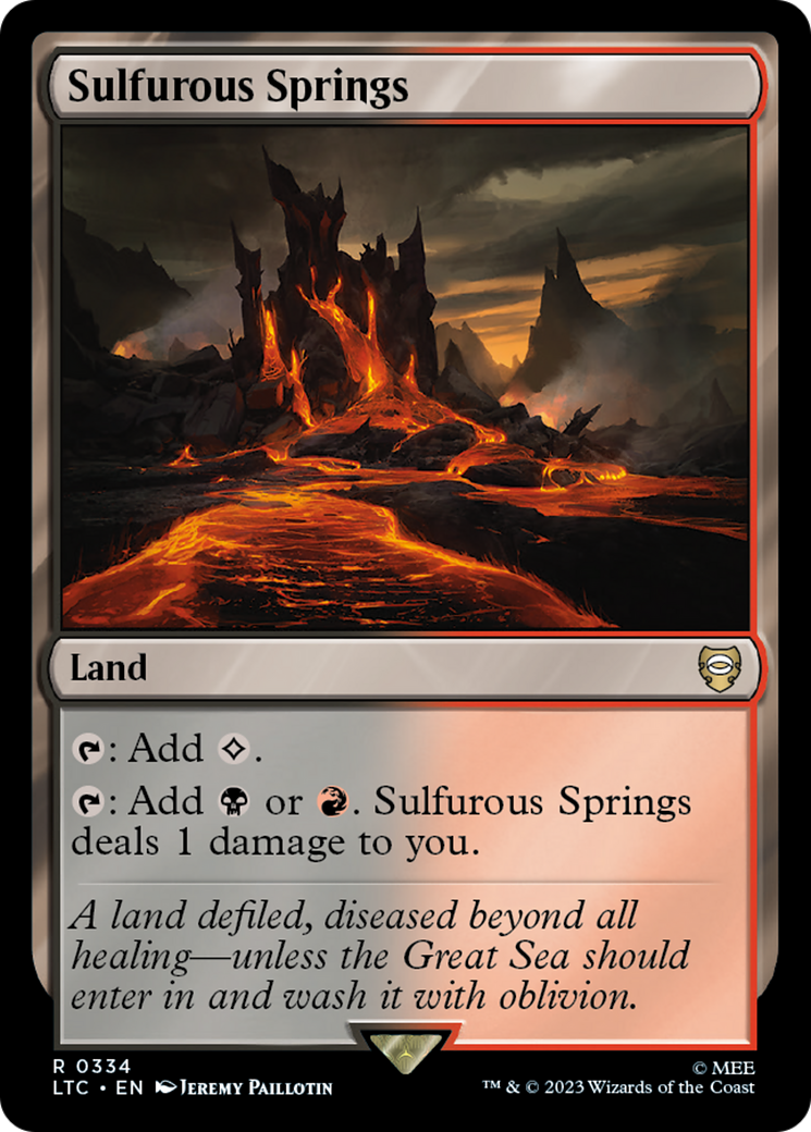 Sulfurous Springs [The Lord of the Rings: Tales of Middle-Earth Commander] 