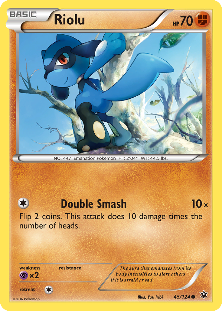Riolu (45/124) [XY: Fates Collide] 