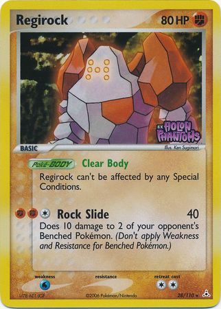 Regirock (28/110) (Stamped) [EX: Holon Phantoms] 
