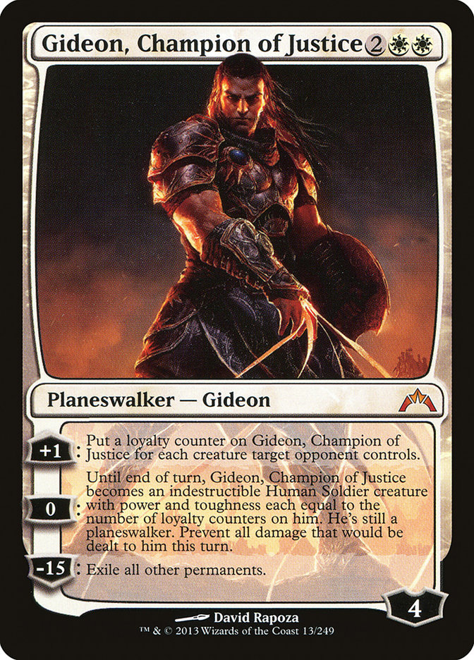 Gideon, Champion of Justice [Gatecrash] 