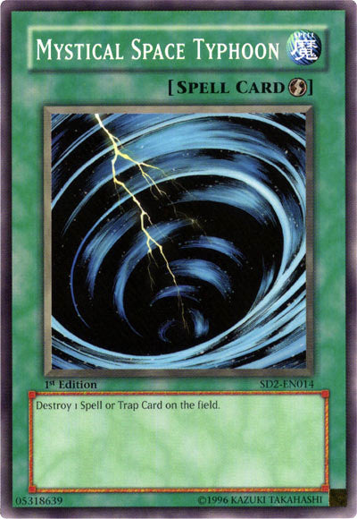 Mystical Space Typhoon [SD2-EN014] Common 