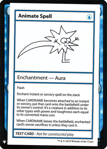 Animate Spell [Mystery Booster Playtest Cards] 