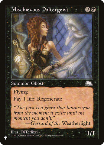 Mischievous Poltergeist [The List Reprints] 