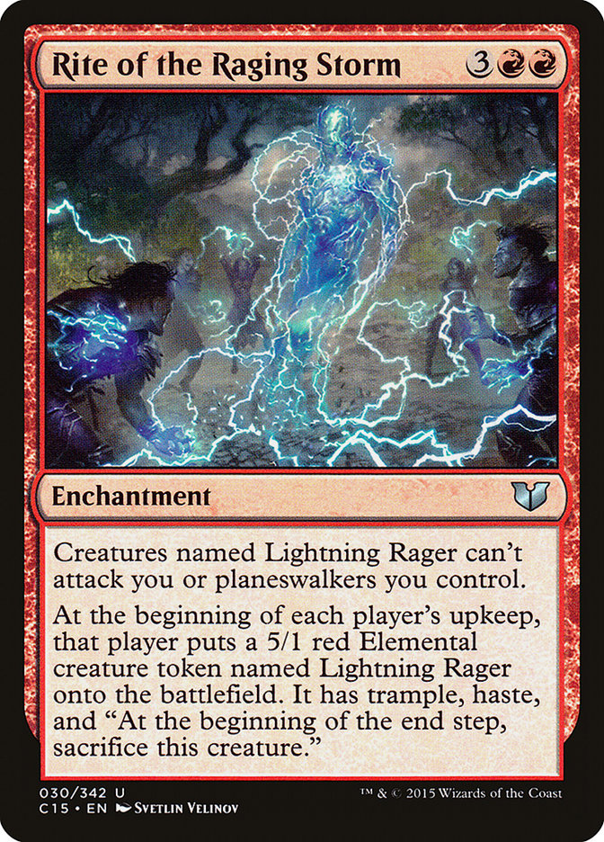 Rite of the Raging Storm [Commander 2015] 