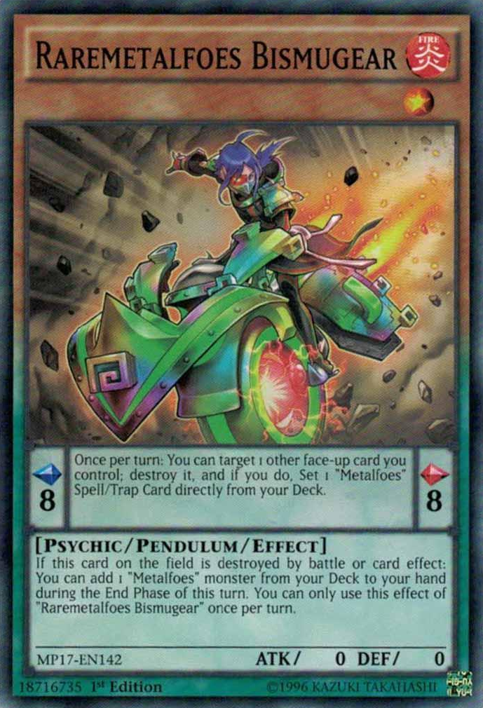 Raremetalfoes Bismugear [MP17-EN142] Common 