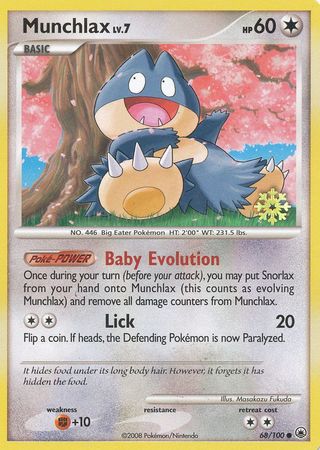 Munchlax (68/100) [Countdown Calendar Promos] 