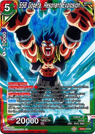 SSB Gogeta, Resonant Explosion (EX04-03) [Unity of Saiyans] 