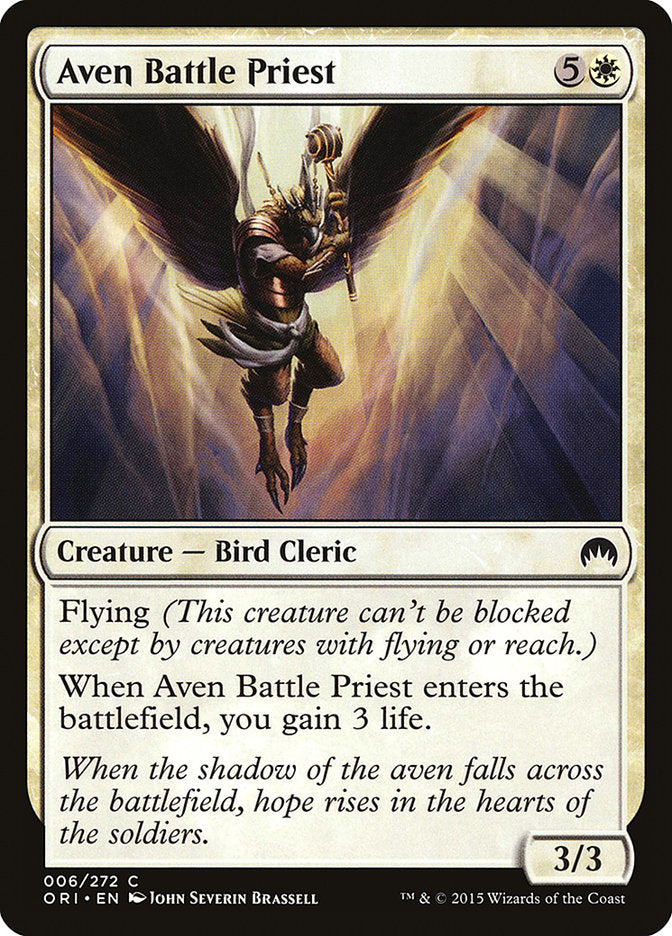 Aven Battle Priest [Magic Origins] 