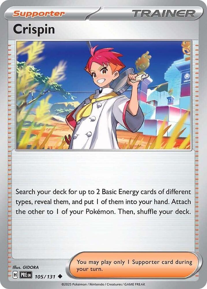 Crispin (105/131) [Scarlet &amp; Violet: Prismatic Evolutions] 