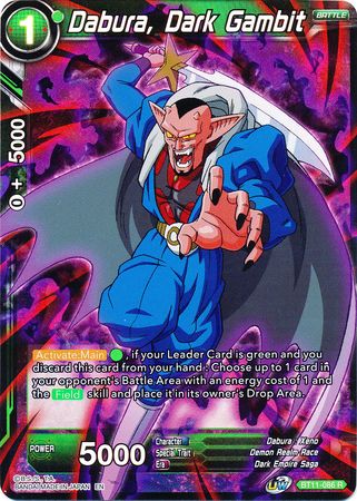 Dabura, Dark Gambit (BT11-086) [Vermilion Bloodline 2nd Edition] 