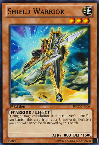 Shield Warrior [BP02-EN066] Common 