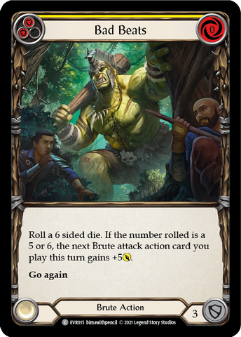 Bad Beats (Yellow) [EVR015] (Everfest) 1st Edition Normal 