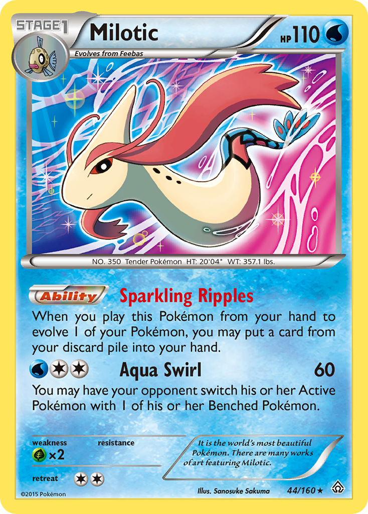Milotic (44/160) [XY: Primal Clash] 