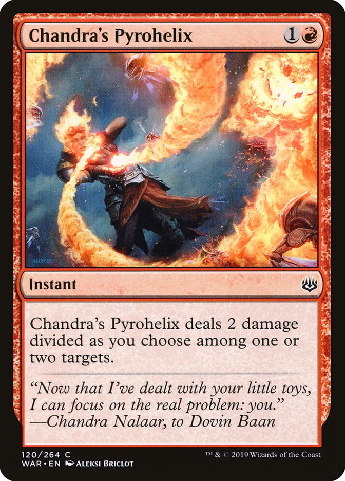 Chandra's Pyrohelix [War of the Spark] 