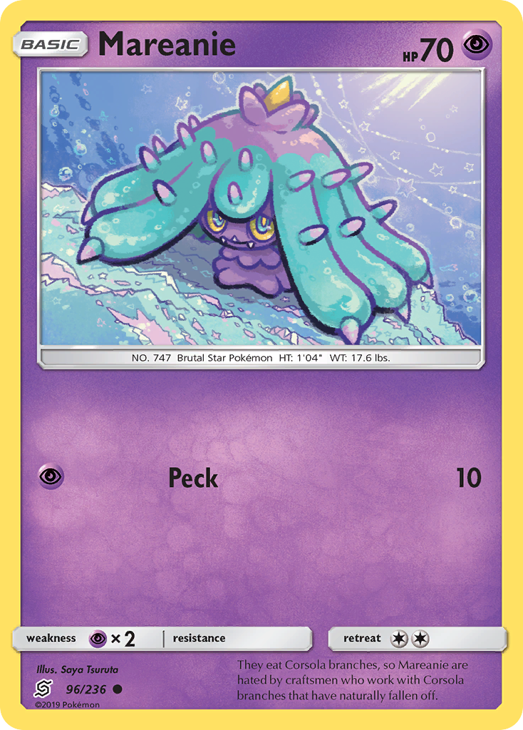Mareanie (96/236) [Sun &amp; Moon: Unified Minds] 