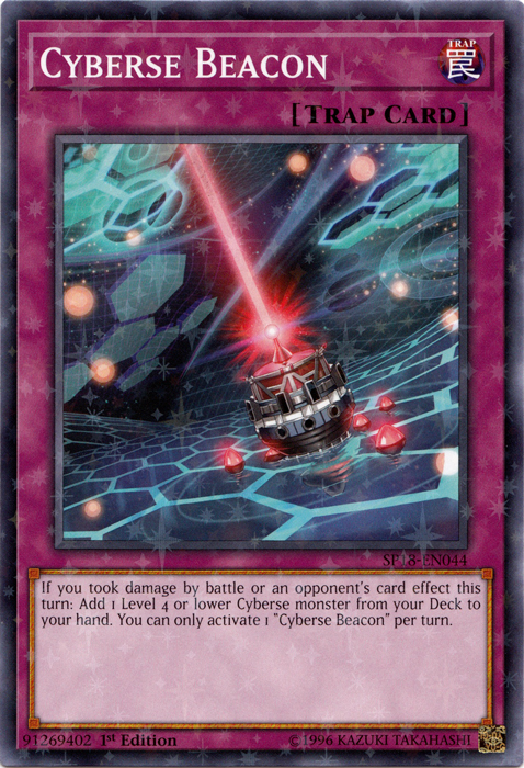 Cyberse Beacon [SP18-EN044] Starfoil Rare 