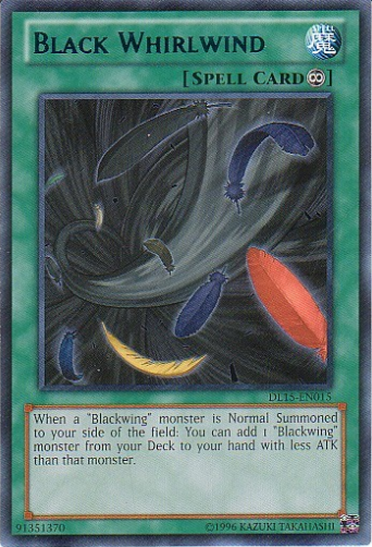 Black Whirlwind (Blue) [DL15-EN015] Rare 