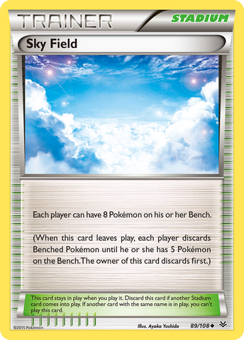 Sky Field (89/108) [XY: Roaring Skies] 