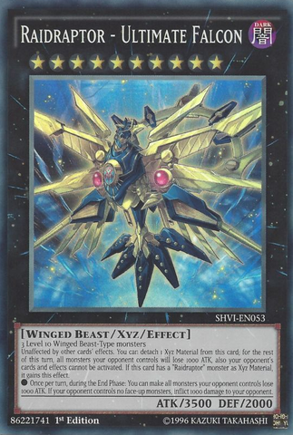 Raidraptor - Ultimate Falcon [SHVI-EN053] Super Rare 
