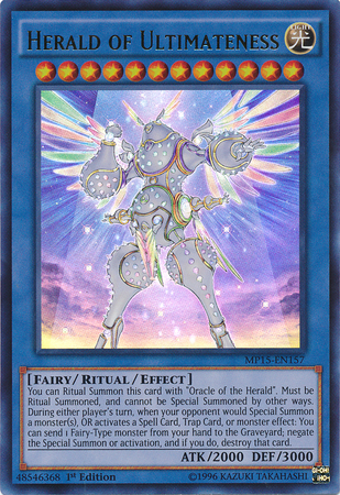Herald of Ultimateness [MP15-EN157] Ultra Rare 